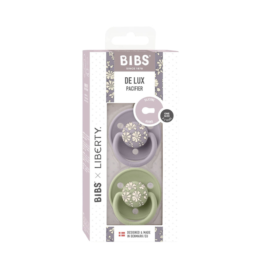 Suce Bibs (2) De Lux 0-36m - Liberty-Bibs-BIS-15010101-CLÉMENT