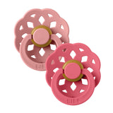 Suce Bohème (2) 0-6m - Rose / Corail (Grandeur 1)-Bibs-BIS-230143-CLÉMENT