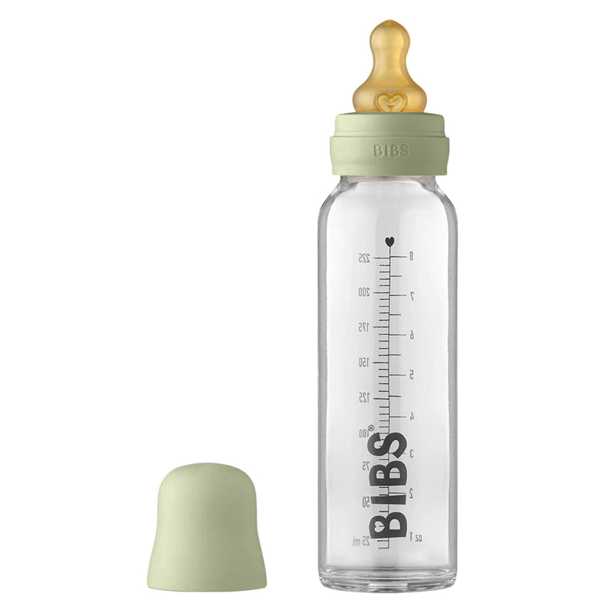 Bouteille en Verre 225ml - Vert Sauge-Bibs-BIS-5020250-CLÉMENT