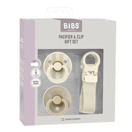Ensemble Cadeau Suces et Attache-Suce - Taille 1 Ivoire-Bibs-BIS-7500140-CLÉMENT