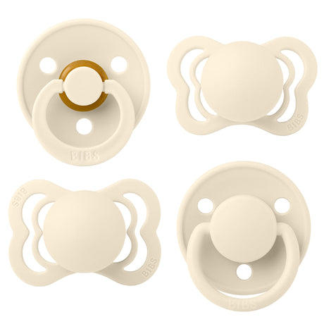 Ensemble de 4 Suce 0-6mois Collection Try-it BIBS - Ivoire (Grandeur 1)-Bibs-BIS-91340-CLÉMENT