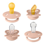Ensemble de 4 Suce 0-6mois Collection Try-it BIBS - Rose Blush (Grandeur 1)-Bibs-BIS-91341-CLÉMENT
