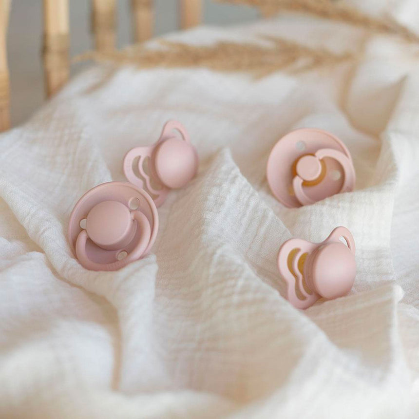 Ensemble de 4 Suce 0-6mois Collection Try-it BIBS - Rose Blush (Grandeur 1)-Bibs-BIS-91341-CLÉMENT