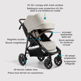 Poussette City Mini® Air - Ivoire-Baby Jogger-BJO-2204595-CLÉMENT