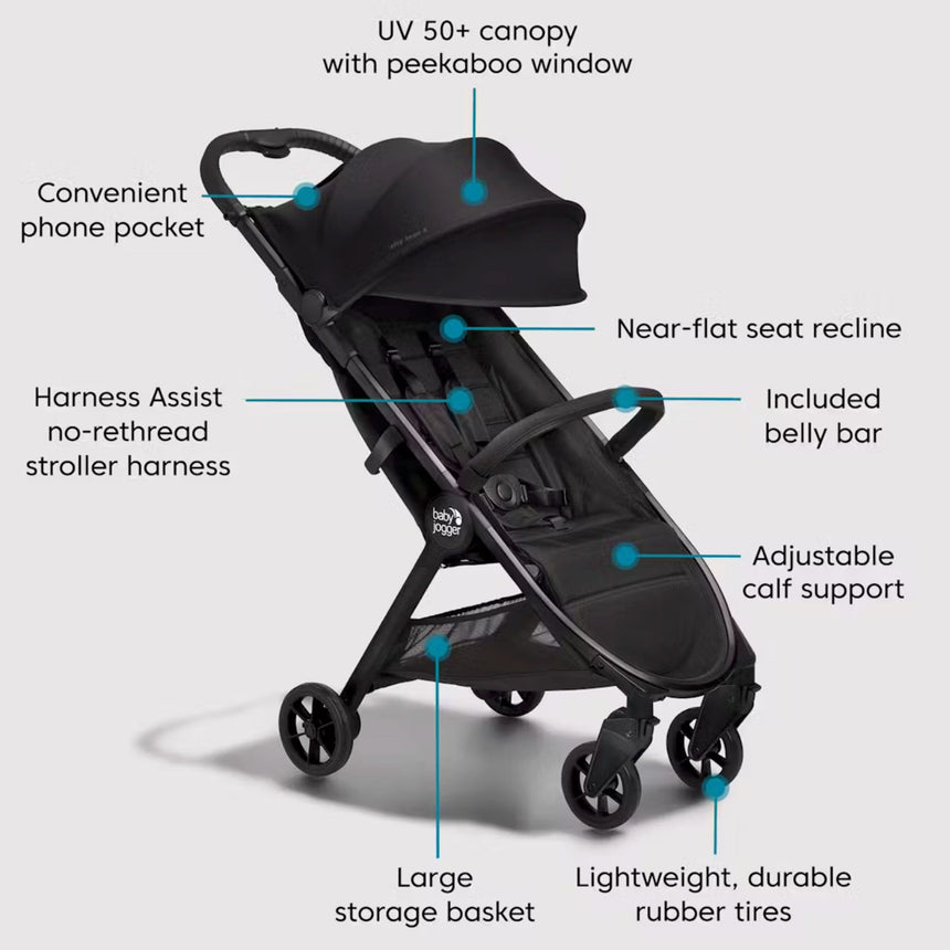 Poussette City tour™ 2 Eco - Noir-Baby Jogger-BJO-2205373-CLÉMENT