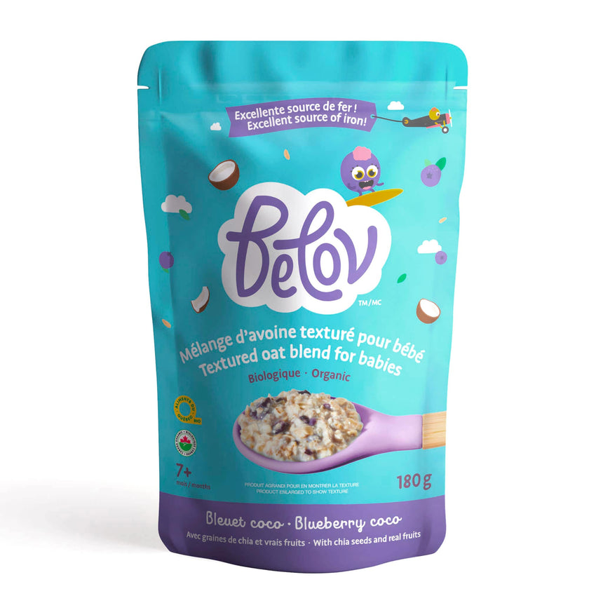 Céréales Mélange Bleuet Coco 180g-Belov-BLO-BLEUETCOCO-CLÉMENT