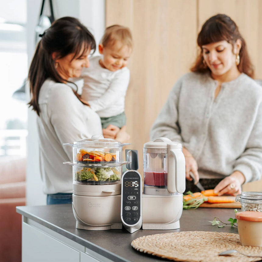 Station Repas Nutribaby+ - Robot culinaire multifonctions-Babymoov-BMV-A001135-US-CLÉMENT