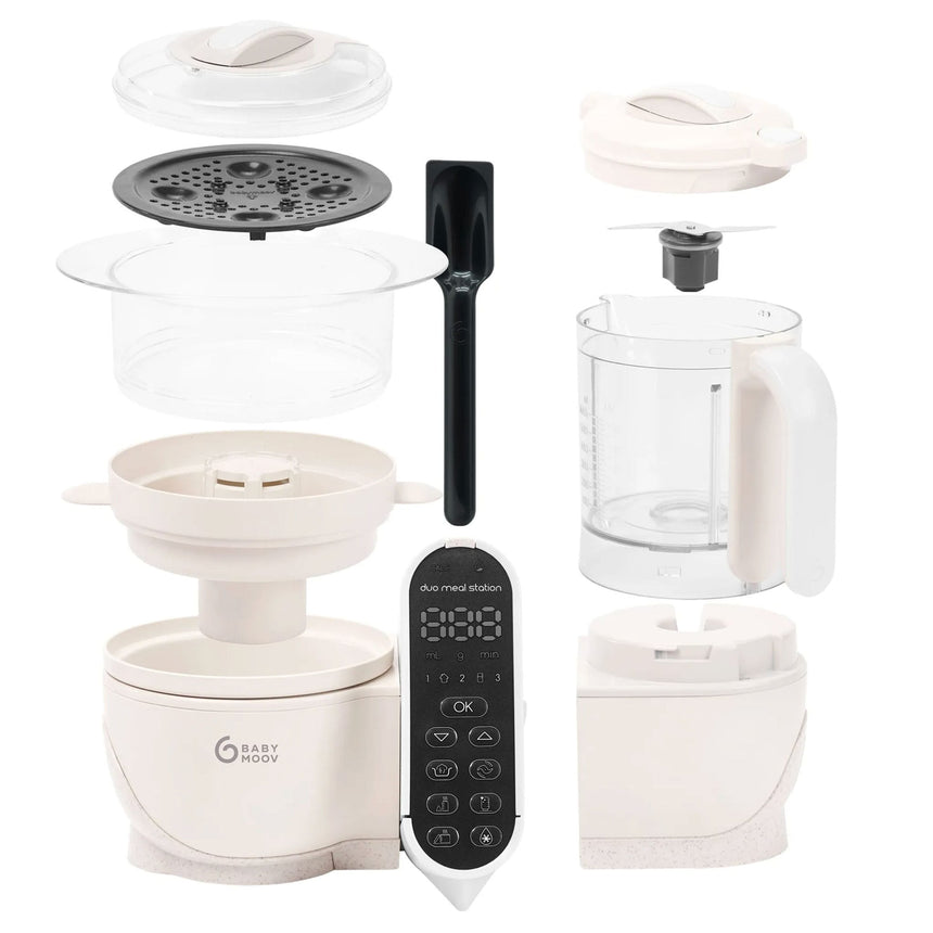 Station Repas Nutribaby+ - Robot culinaire multifonctions-Babymoov-BMV-A001135-US-CLÉMENT