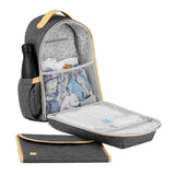 Sac à Couches à Dos Pyla - Smokey Gris-Babymoov-BMV-A043810-CLÉMENT
