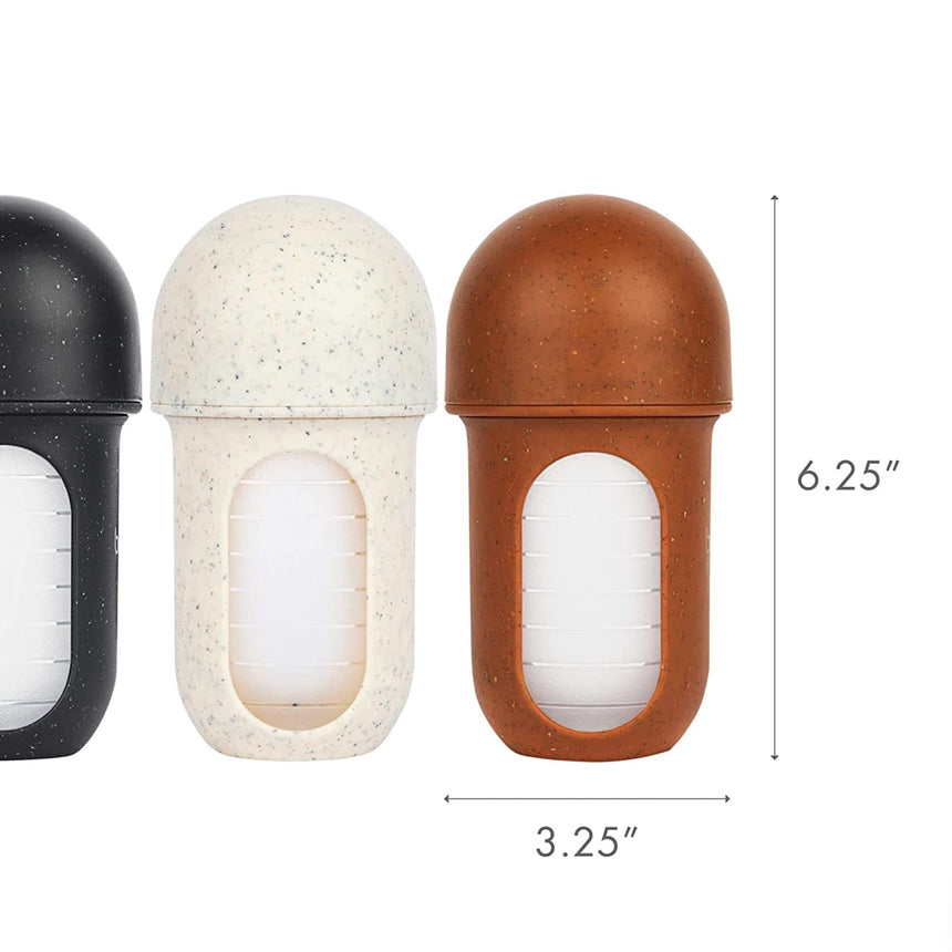 Bouteilles (3) en Silicone Nursh 8oz-Boon-BO2-B11526-CLÉMENT