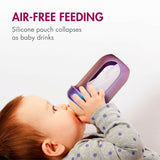 Bouteilles (3) en Silicone Nursh 8oz - Couleurs Métalliques-Boon-BO2-B11557-CLÉMENT