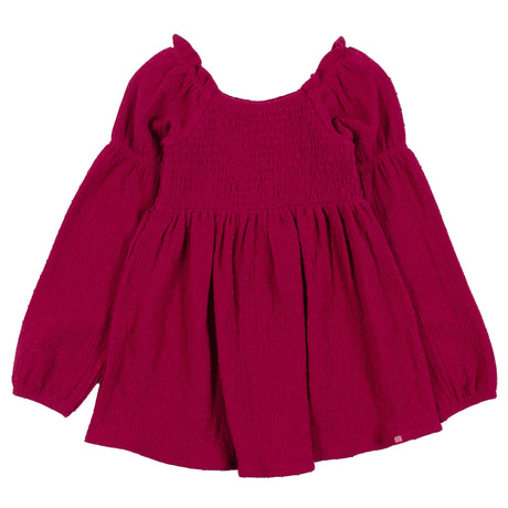 Tunique Fleurs 2-12ans-Nano-Fuchsia-2-BOS-F2504-01-CLÉMENT