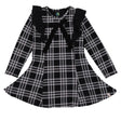 Robe Carreaux Boucle D'or 2-12ans-Nano-Noir-2-BOS-F2530-07-CLÉMENT