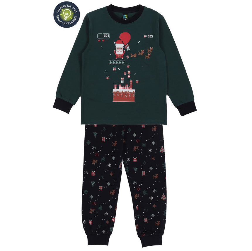 Pyjama Père Noël 2-12ans-Nano-Forêt-2-BOS-F25P11-2-CLÉMENT