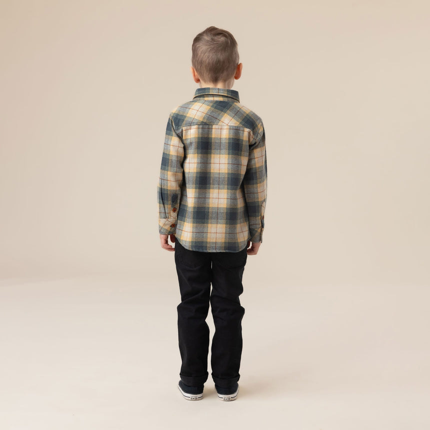 Chemise Carreaux Gaz 2-12ans-Nano-BOS-F2601-01-CLÉMENT