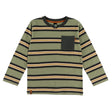 T-shirt Rayé Plein Gaz 2-12ans-Nano-Vert-2-BOS-F2601-03-CLÉMENT