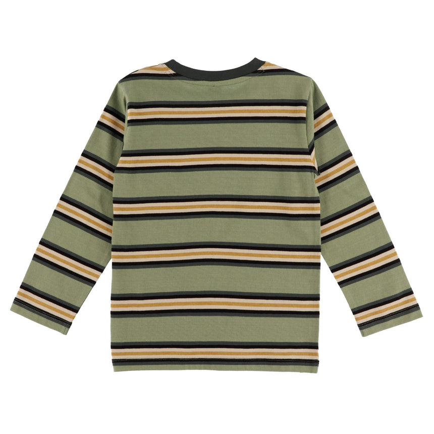 T-shirt Rayé Plein Gaz 2-12ans-Nano-BOS-F2601-03-CLÉMENT