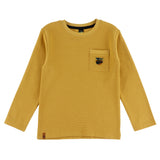 T-shirt Poche Plein Gaz 2-12ans-Nano-Jaune-2-BOS-F2601-10-CLÉMENT