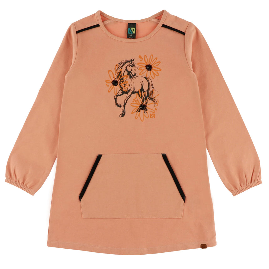 Tunique Cheval Galop 2-12ans-Nano-Corail-2-BOS-F2602-01-CLÉMENT