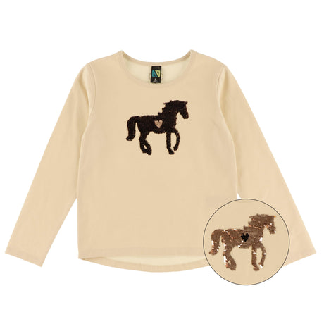 T-shirt Cheval Galop 2-12ans-Nano-Ivoire-2-BOS-F2602-03-CLÉMENT
