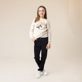 Gilet Ouaté Fleurs 2-12ans-Nano-BOS-F2602-10-CLÉMENT