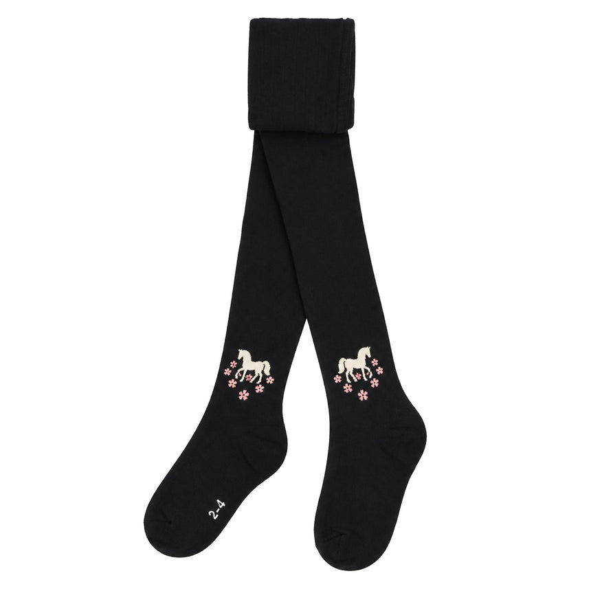 Collants Galop 2-10ans-Nano-Noir-2-4-BOS-F2602-21-CLÉMENT