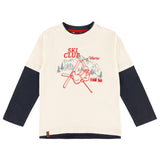 T-shirt Fooler Sportif 2-12ans-Nano-Ivoire-2-BOS-F2603-05-CLÉMENT