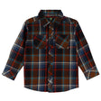Chemise Carreaux Sportif 2-12ans-Nano-Bleu-2-BOS-F2603-07-CLÉMENT