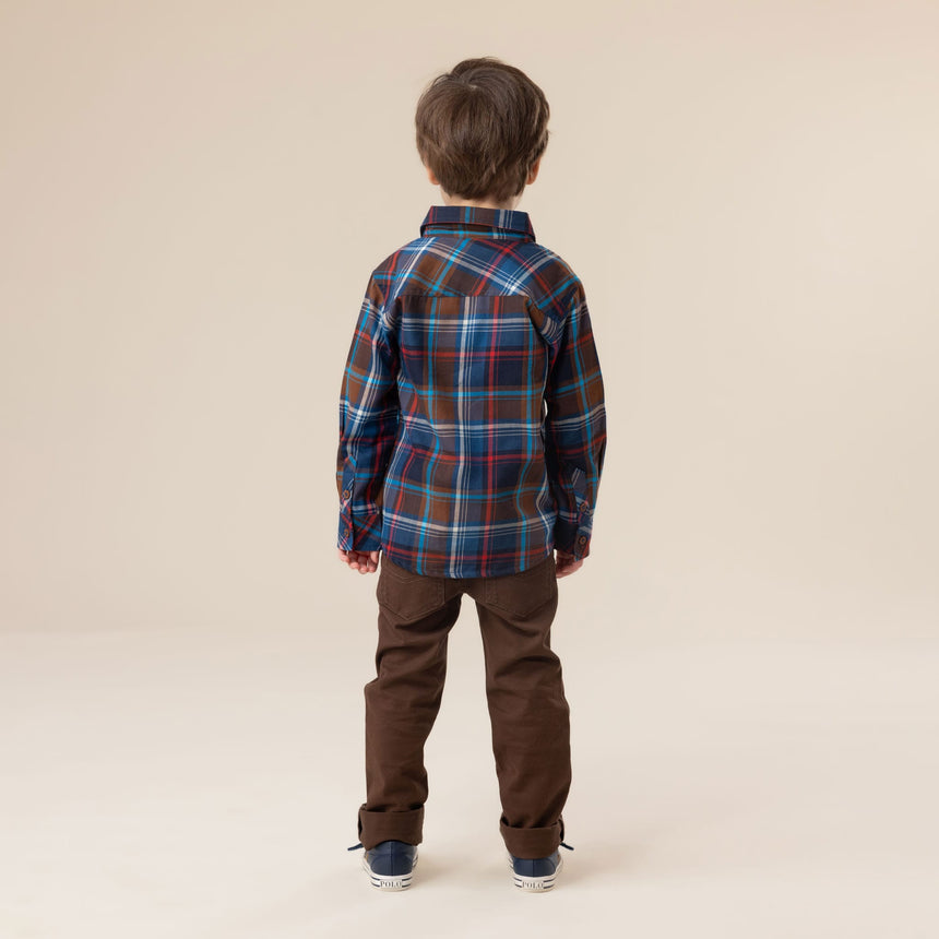 Chemise Carreaux Sportif 2-12ans-Nano-BOS-F2603-07-CLÉMENT