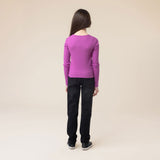 T-shirt Mauve Journée 2-12ans-Nano-BOS-F2604-08-CLÉMENT