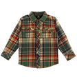 Chemise Carreaux Nord 2-12ans-Nano-Vert-2-BOS-F2605-01-CLÉMENT