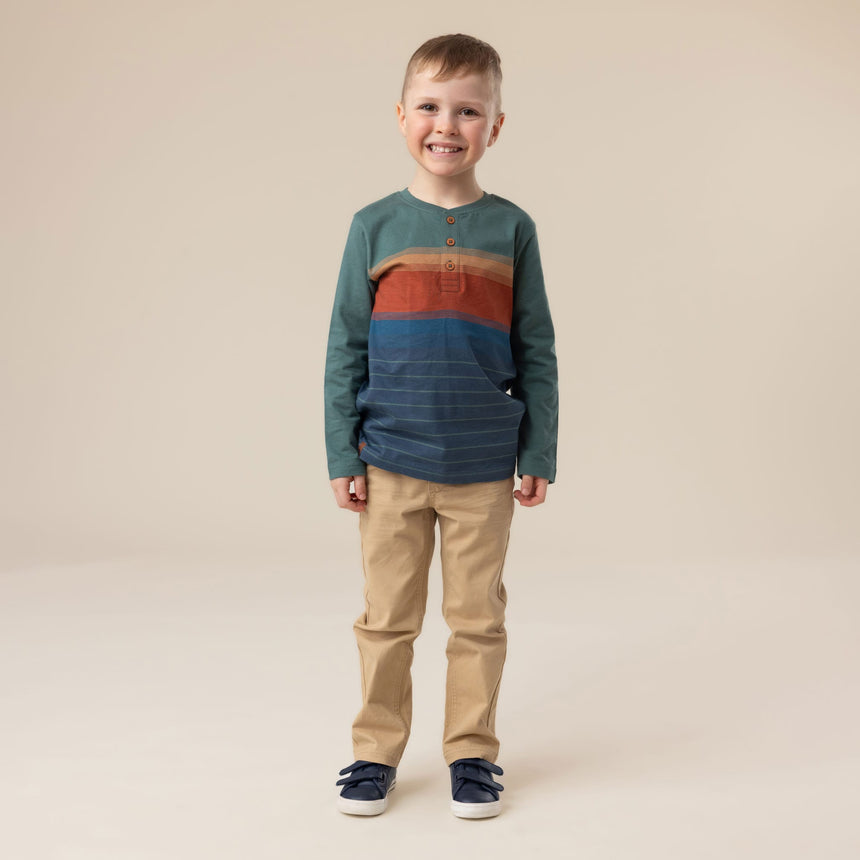 T-shirt Henley Nord 2-12ans-Nano-BOS-F2605-02-CLÉMENT