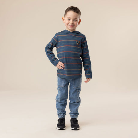 T-shirt Capuchon Nord 2-12ans-Nano-BOS-F2605-04-CLÉMENT