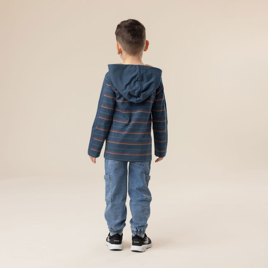 T-shirt Capuchon Nord 2-12ans-Nano-BOS-F2605-04-CLÉMENT