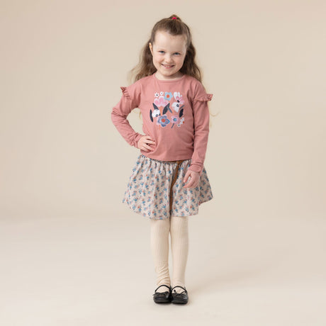 T-shirt Fleurs 2-12ans-Nano-BOS-F2606-05-CLÉMENT