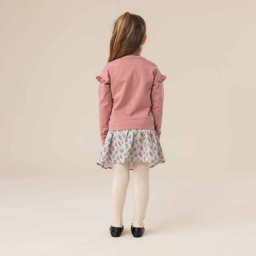 T-shirt Fleurs 2-12ans-Nano-BOS-F2606-05-CLÉMENT