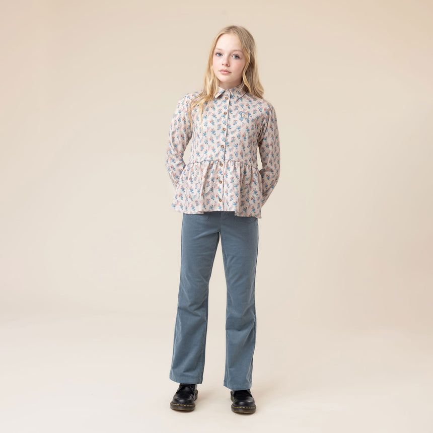 Chemise Fleurs 2-12ans-Nano-BOS-F2606-10-CLÉMENT