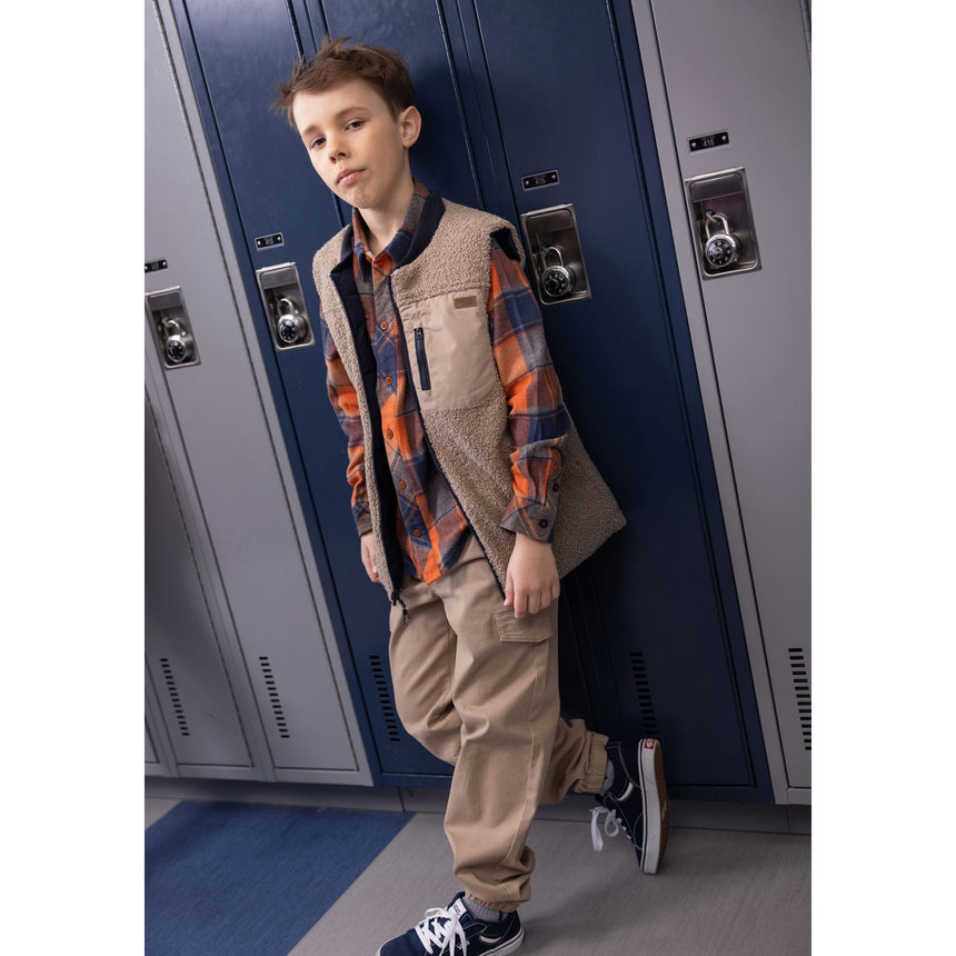 Chemise Carreaux Aventure 2-12ans-Nano-BOS-F2607-01-CLÉMENT