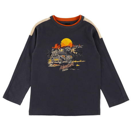 T-shirt Aventure 2-12ans-Nano-Marine-2-BOS-F2607-07-CLÉMENT