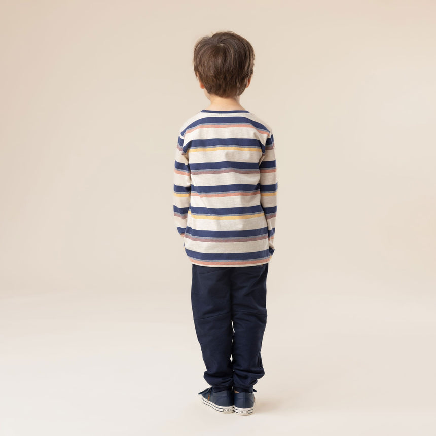 T-shirt Rayé Aventure 2-12ans-Nano-BOS-F2607-10-CLÉMENT