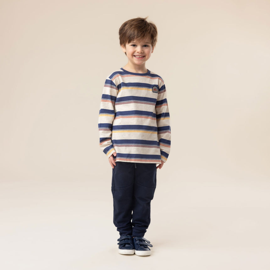 T-shirt Rayé Aventure 2-12ans-Nano-BOS-F2607-10-CLÉMENT