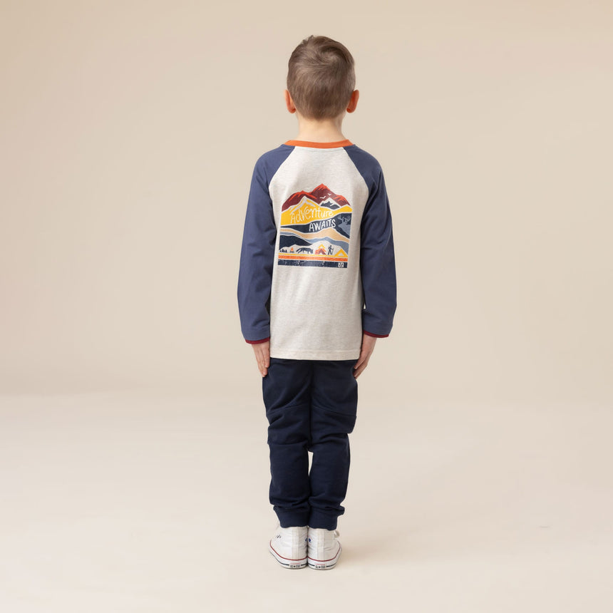 T-shirt Raglan Aventure 2-12ans-Nano-BOS-F2607-11-CLÉMENT