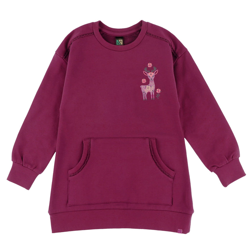 Tunique Poche Hiver 2-12ans-Nano-Bordeaux-2-BOS-F2608-06-CLÉMENT