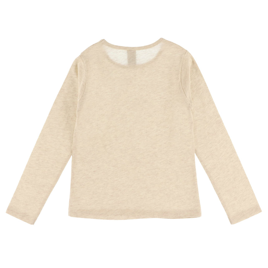 T-shirt Ivoire Hiver 2-12ans-Nano-BOS-F2608-12-CLÉMENT