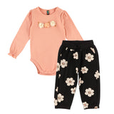 Ensemble Pantalon Prairies 6-24mois-Nano-Corail-6 m-BOS-F2652-07-CLÉMENT