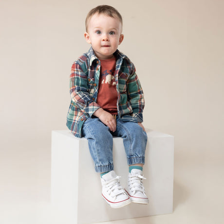 Chemise Carreaux Roarrr 6-24mois-Nano-BOS-F2655-01-CLÉMENT