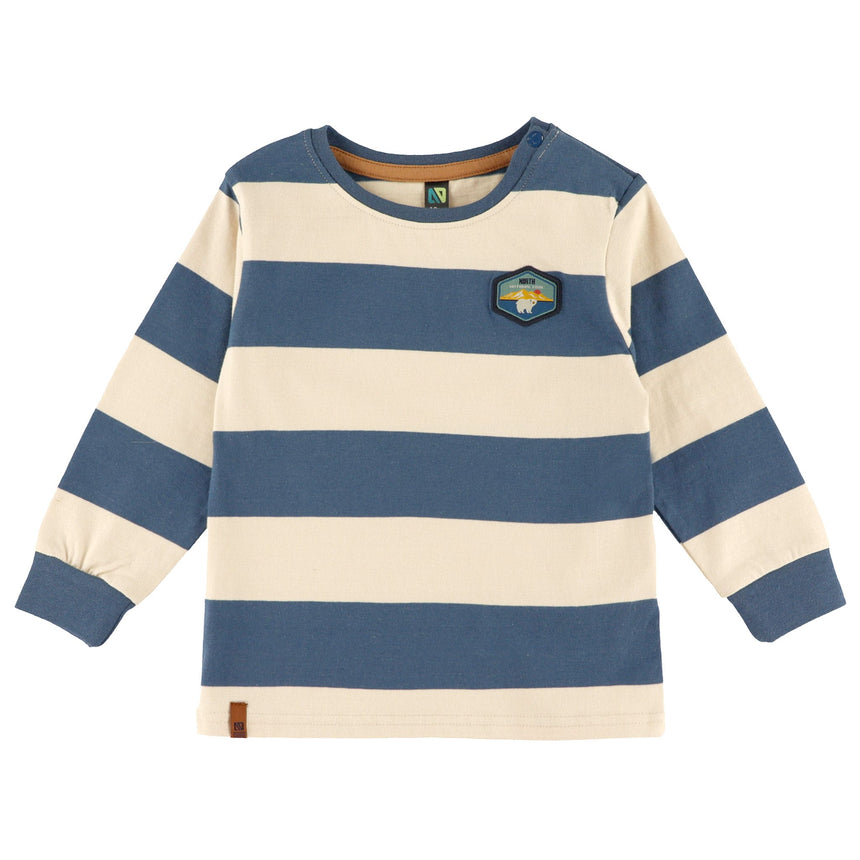 Ensemble T-shirt Rayé Roarrr 6-24mois-Nano-BOS-F2655-07-CLÉMENT