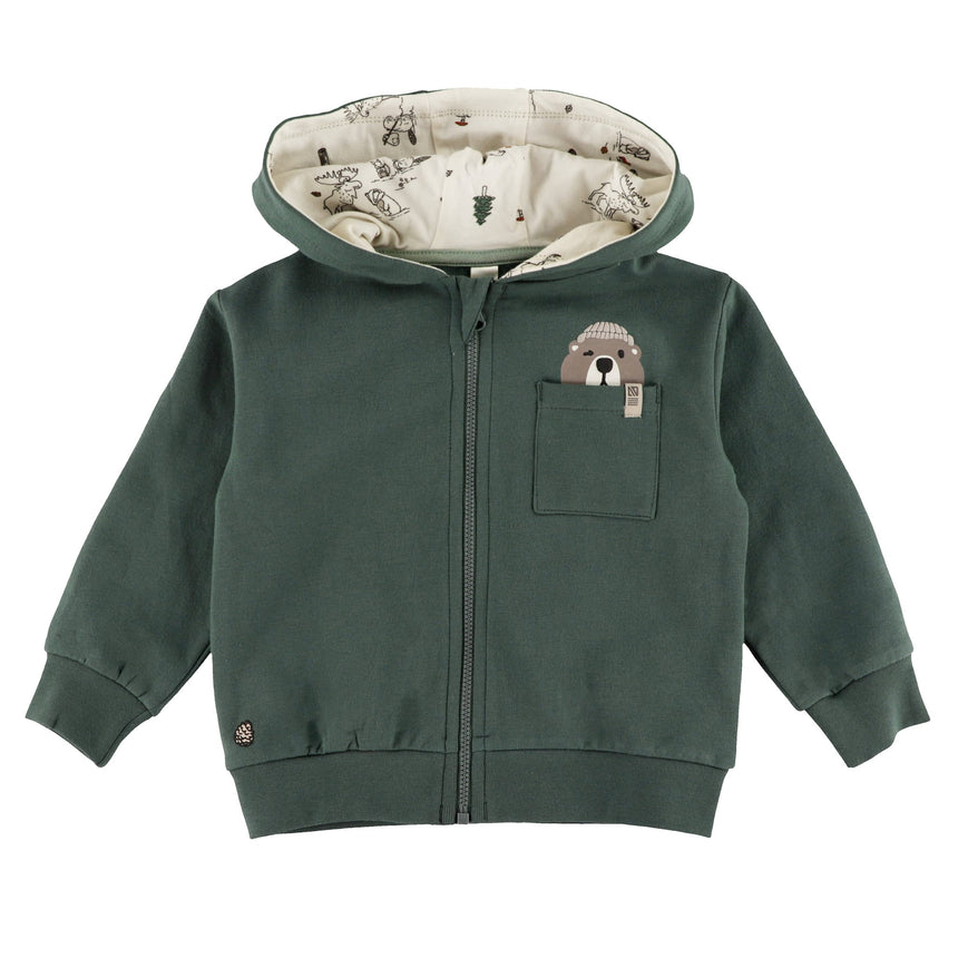 Kangourou Zip Forêt 6-24mois-Nano-Vert-6 m-BOS-F2659-02-CLÉMENT