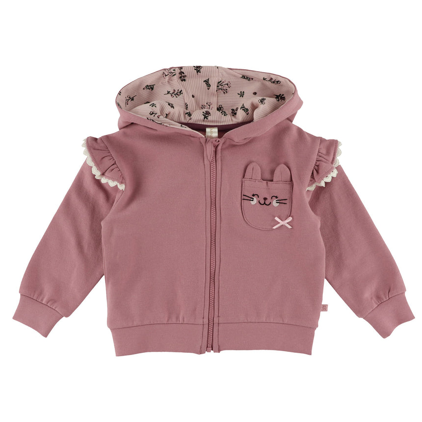Kangourou Zip Fois 6-24mois-Nano-Rose-6 m-BOS-F2660-03-CLÉMENT