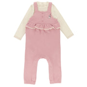 Combinaison Fois 6-24mois-Nano-Rose-6 m-BOS-F2660-04-CLÉMENT